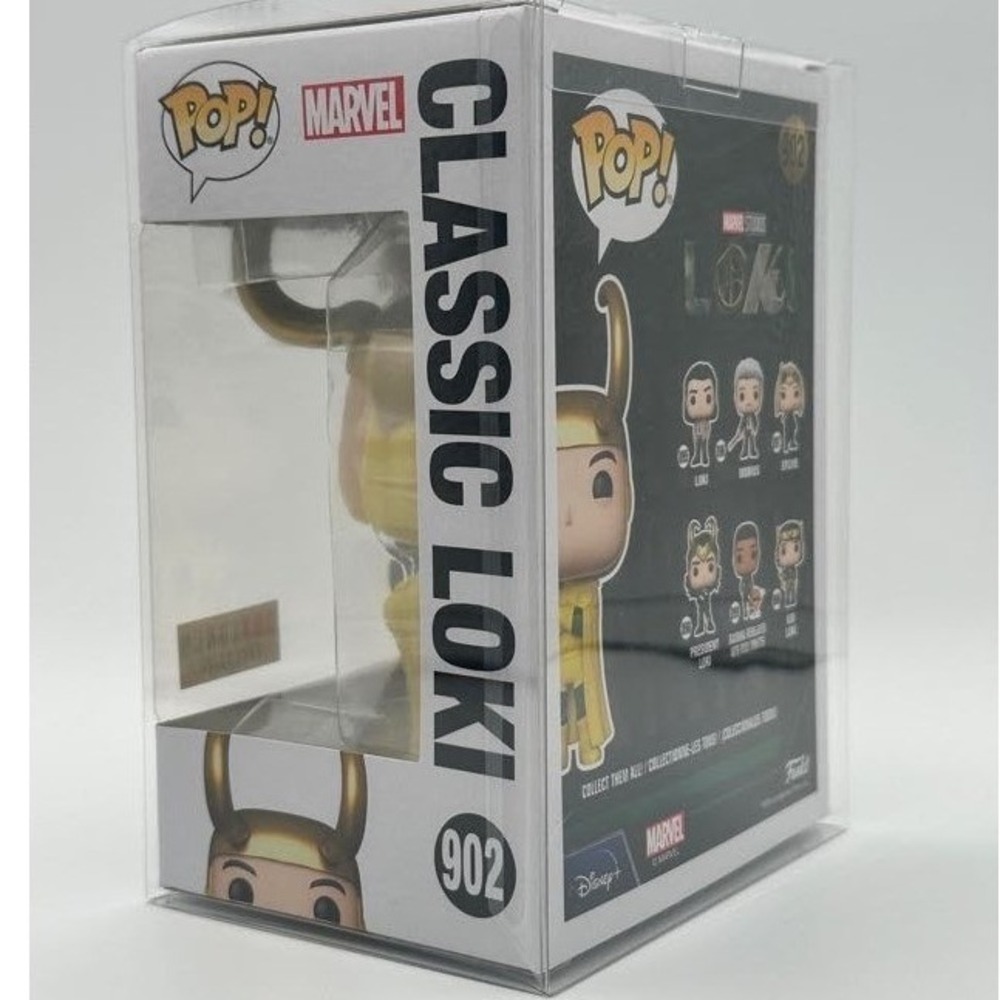 Funko Pop! Vinyl Marvel Classic Loki #902 BoxLunch Exclusive in Pop Protector - Picture 5 of 11